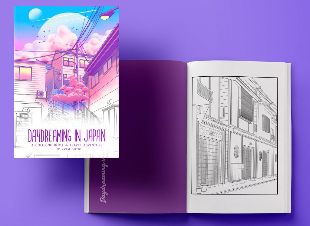 Warnai Jepang Dengan Lamunan Sebuah Buku Ilustrasi